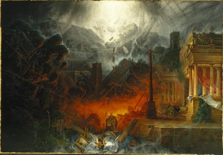 Colman Samuel Edge of Doom Germany oil painting art